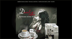 Desktop Screenshot of danielscoffee.cz